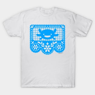 Oli Axolotl decorative Blue by Patoli Studio T-Shirt